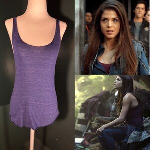 American Apparel • Navy Blue Tank Top S • ASO Octavia Blake
